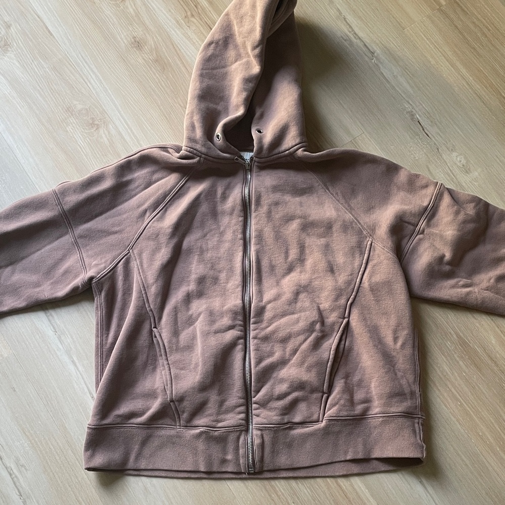 Abercrombie and fitch soft collection zip up hoodie